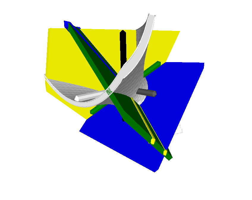 Standbild eines Hyperboloids